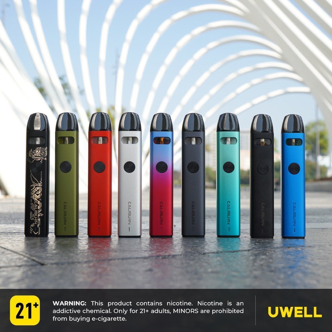 原廠正品Uwell Caliburn A2 咖哩棒小煙主機套裝